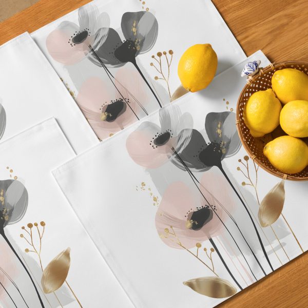 Ethereal Blooms – Flowers #1 Placemat Set