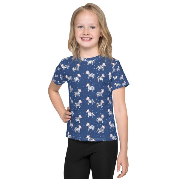 Zebra Friends Forever - Kids crew neck t-shirt