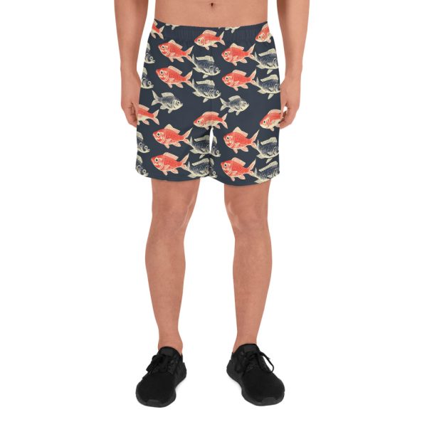 Vintage Fish - Men's Recycled Athletic Shorts