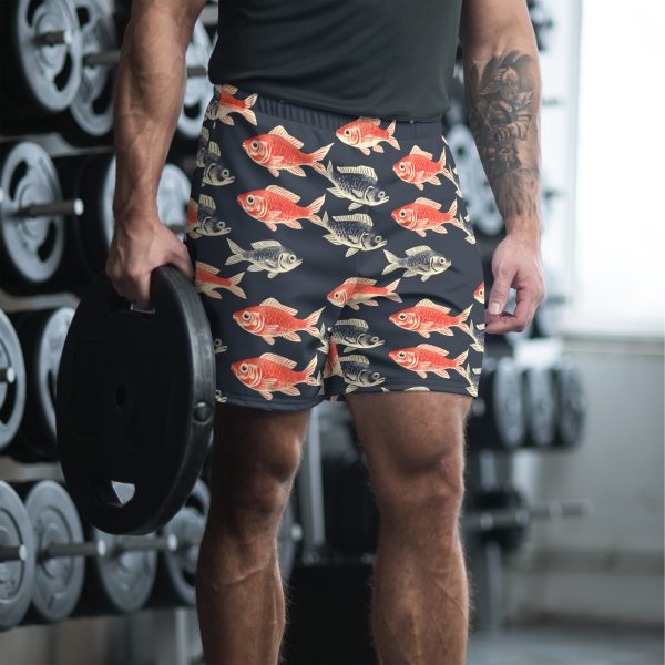 Vintage Fish - Men's Recycled Athletic Shorts