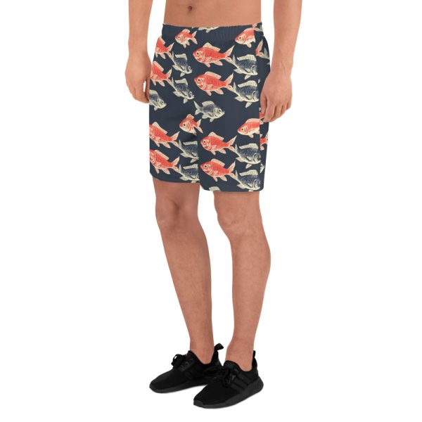 Vintage Fish - Men's Recycled Athletic Shorts