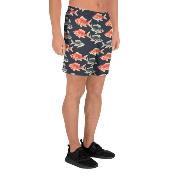 Vintage Fish - Men's Recycled Athletic Shorts