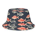 Vintage Fish - Reversible bucket hat