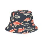 Vintage Fish - Reversible bucket hat