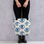 Evil Eyes Painted Wet - Tote bag