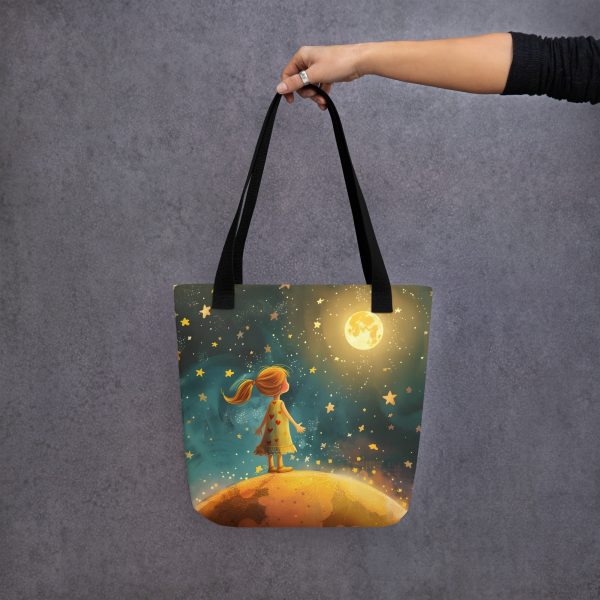 Dreamer Beneath the Moon - Tote bag