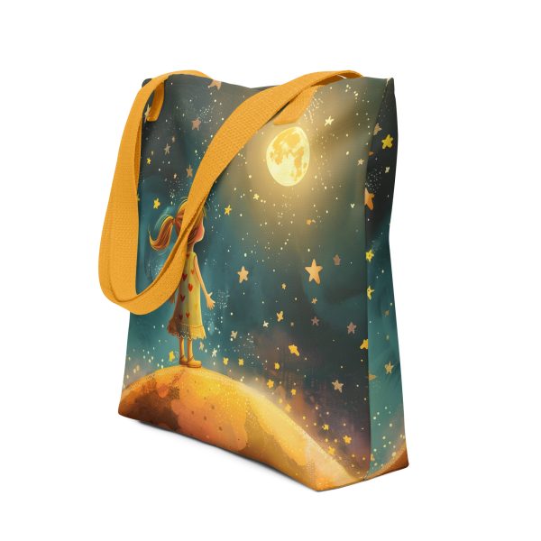 Dreamer Beneath the Moon - Tote bag