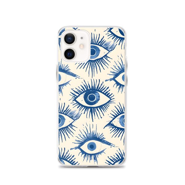 Evil Eyes Painted Wet - Clear Case for iPhone®