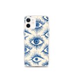 Evil Eyes Painted Wet - Clear Case for iPhone®