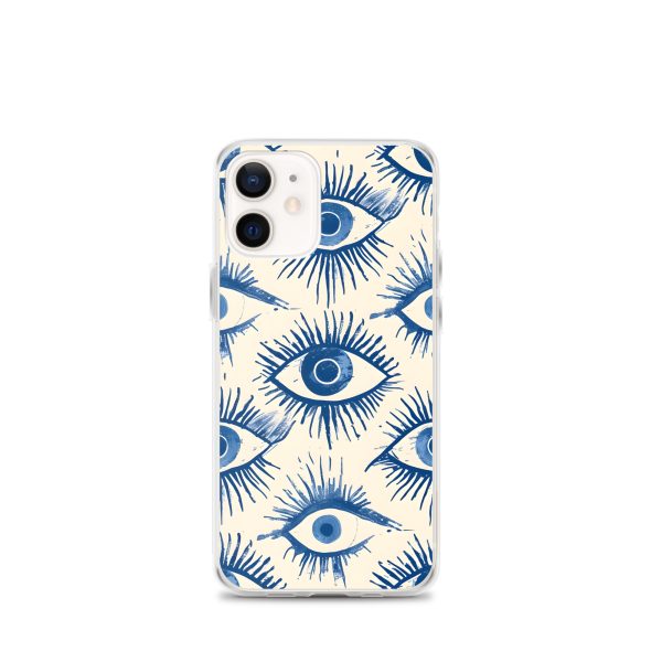 Evil Eyes Painted Wet - Clear Case for iPhone®