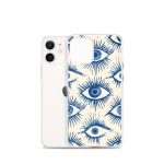 Evil Eyes Painted Wet - Clear Case for iPhone®