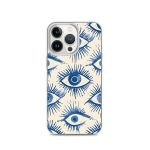 Evil Eyes Painted Wet - Clear Case for iPhone®