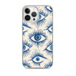 Evil Eyes Painted Wet - Clear Case for iPhone®