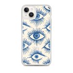 Evil Eyes Painted Wet - Clear Case for iPhone®