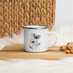 Ethereal Blooms-Enamel Mug