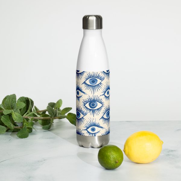 Evil Eyes Painted Wet - Stainless steel water bottle