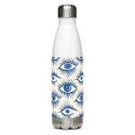 Evil Eyes Painted Wet - Stainless steel water bottle