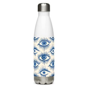 Evil Eyes Painted Wet - Stainless steel water bottle