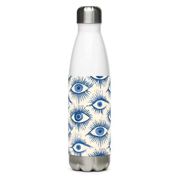 Evil Eyes Painted Wet - Stainless steel water bottle