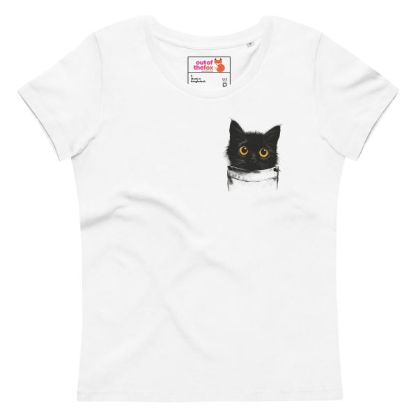 Pocketful of Purrs - Women's fitted eco tee