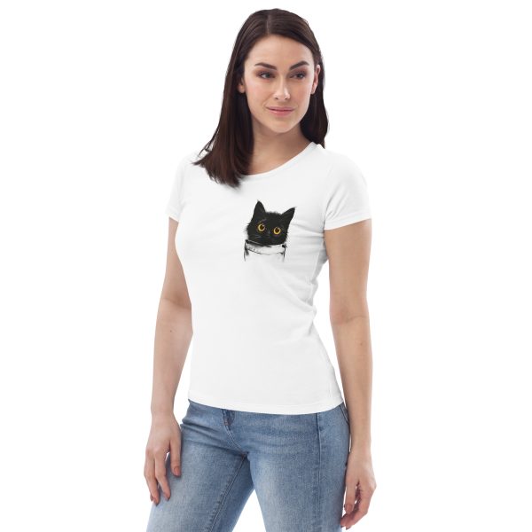 Pocketful of Purrs - Women's fitted eco tee