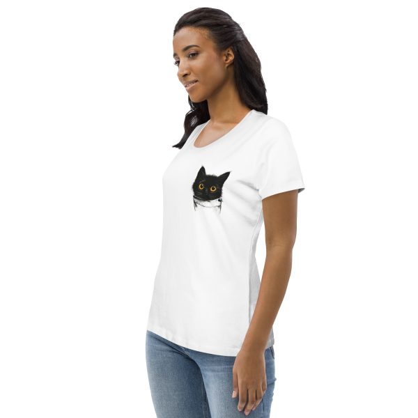 Pocketful of Purrs - Women's fitted eco tee