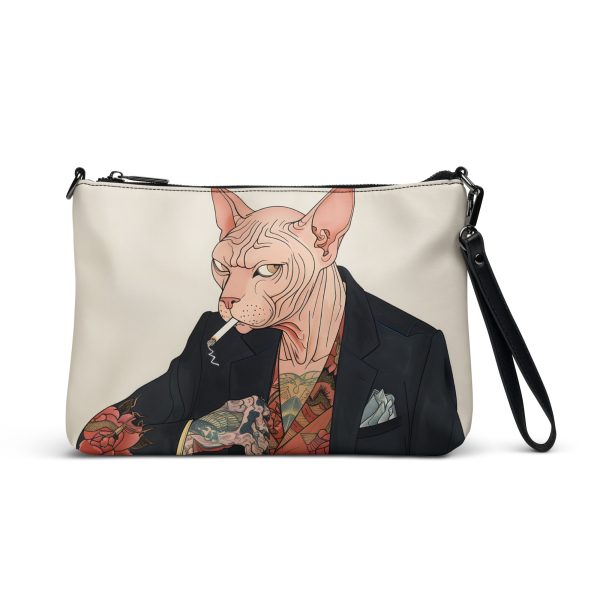 Hairless Boss: Yakuza Cat - Crossbody bag