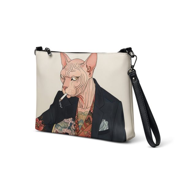 Hairless Boss: Yakuza Cat - Crossbody bag