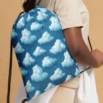 Cloud Canvas, Starry Night - Drawstring bag