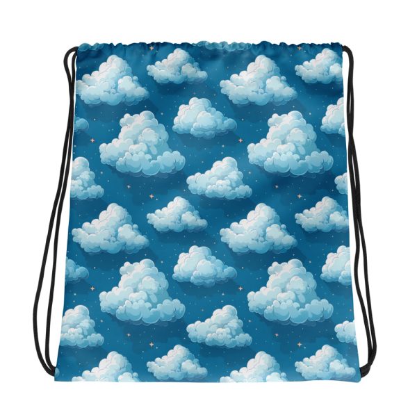 Cloud Canvas, Starry Night - Drawstring bag