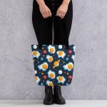 Cosmic Omelette with a Side of Stars - Tote bag