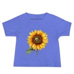 The Sunflower's Sunseeker Spirit - Baby Jersey Short Sleeve Tee