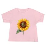 The Sunflower's Sunseeker Spirit - Baby Jersey Short Sleeve Tee