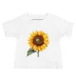 The Sunflower's Sunseeker Spirit - Baby Jersey Short Sleeve Tee