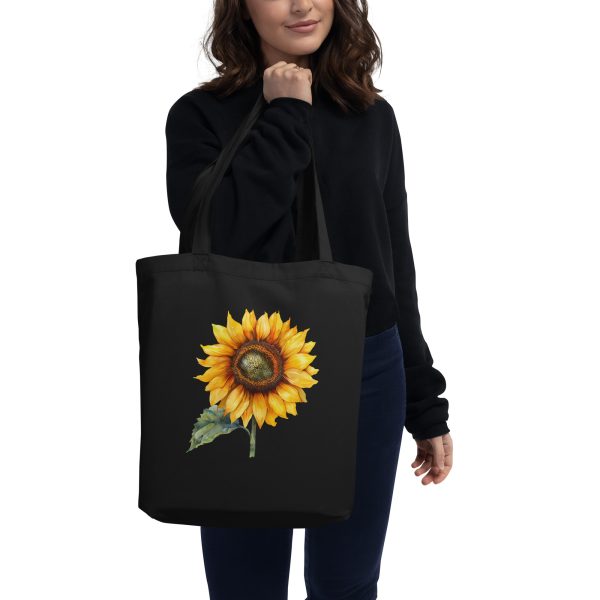 The Sunflower's Sunseeker Spirit - Canvas Eco Tote Bag