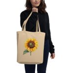 The Sunflower's Sunseeker Spirit - Canvas Eco Tote Bag