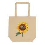 The Sunflower's Sunseeker Spirit - Canvas Eco Tote Bag