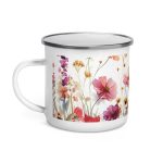 Wildflower Symphony - Enamel Mug