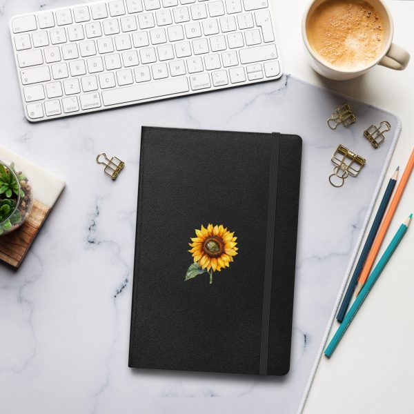 The Sunflower's Sunseeker Spirit - Hardcover Bound Notebook by JournalBook®