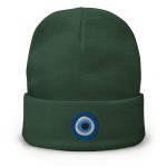 Dark Green Eye Beanie