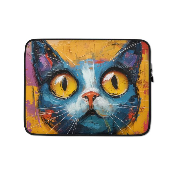 Curious Kitty - Laptop Sleeve