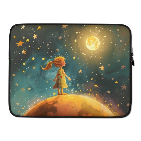 Dreamer Beneath the Moon - Laptop Sleeve