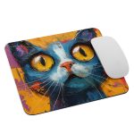 Curious Kitty - Mouse pad