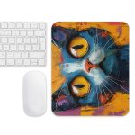 Curious Kitty - Mouse pad