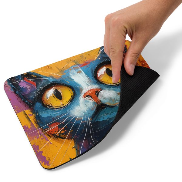 Curious Kitty - Mouse pad