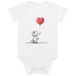 A Trunk Full of Love - Organic cotton baby bodysuit