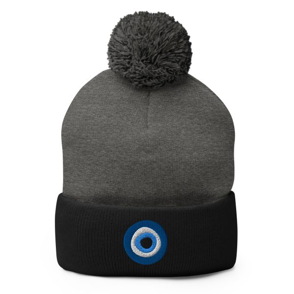 Unveiling the Ancient Evil Eye - Pom-Pom Beanie