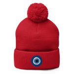 Unveiling the Ancient Evil Eye - Pom-Pom Beanie