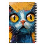 Curious Kitty - Spiral notebook