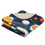 Cosmic Omelette with a Side of Stars - Sherpa blanket